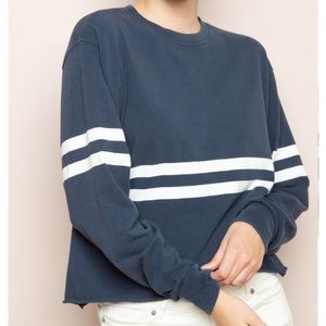 Brandy Melville Navy Acacia Top